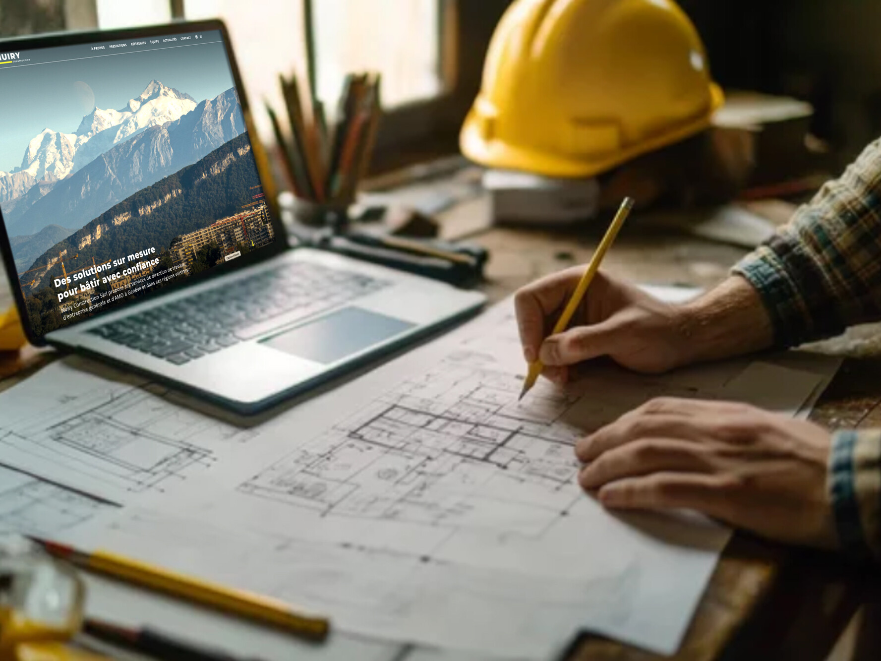 Nouveau site web de Nuiry Construction